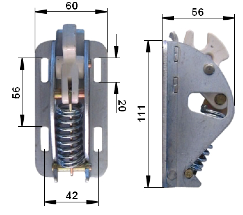 Aufreissschloss gross 220N