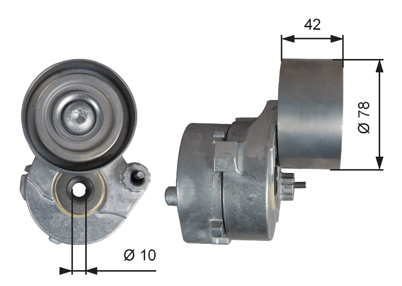 Tendicinghia aria condizionata MB 42x78mm