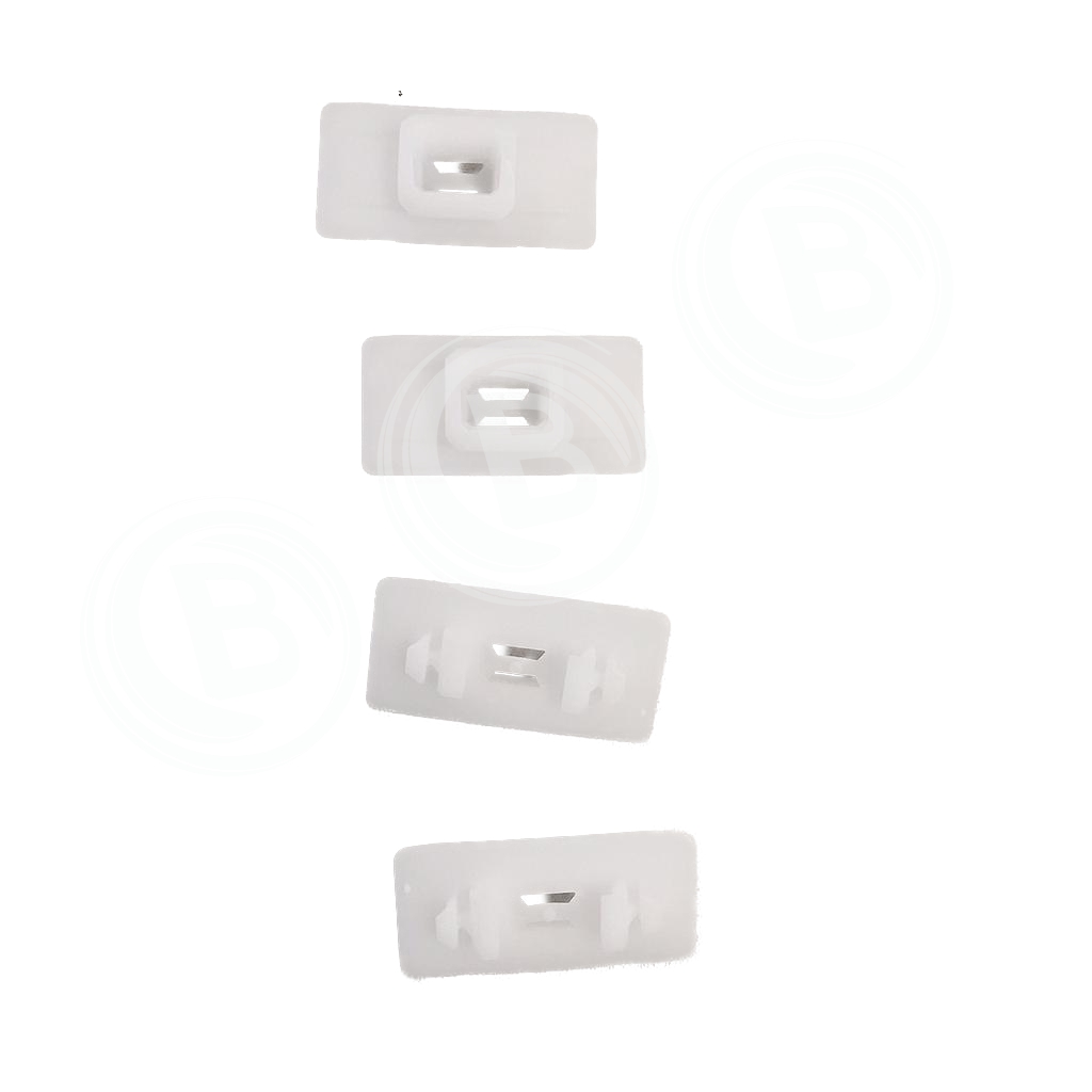 Gleitersatz Sitzkissen ISRI Weiss Kit 4 St. NEU