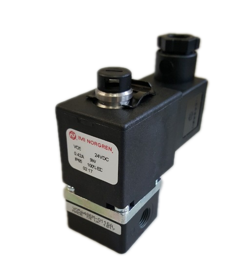 Valvola 3/2-WV-NC G1/8 con solenoide