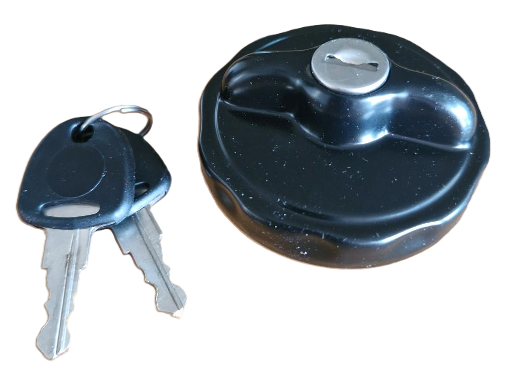 Tappo del serbatoio del carburante con serratura e chiave