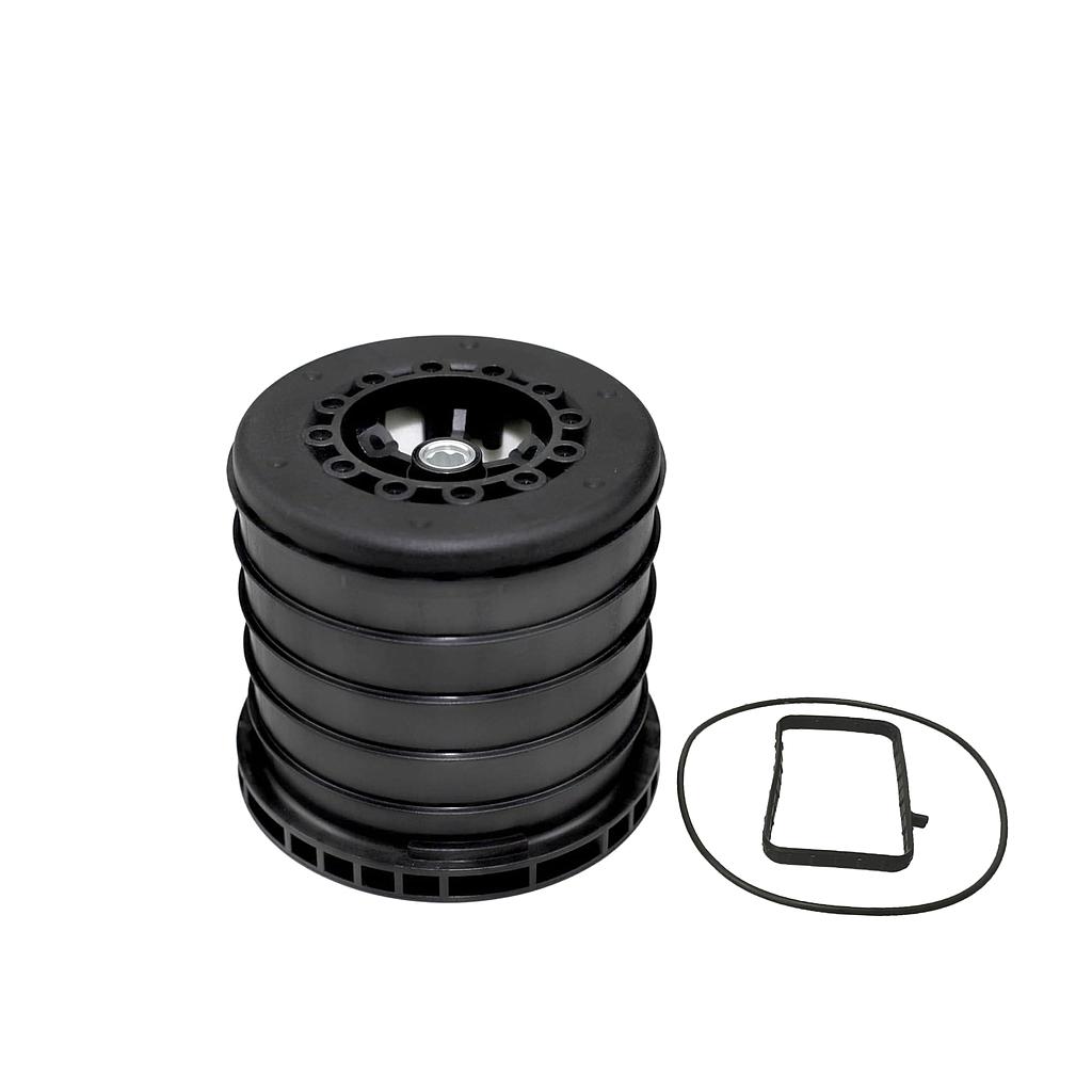 Crankcase ventilation filter element