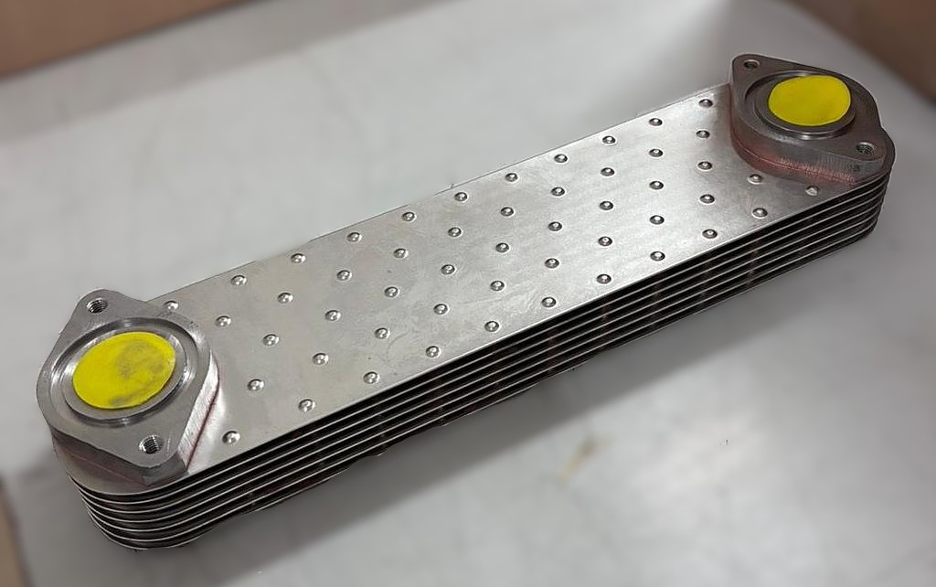 Scambiatore di calore dell'olio motore