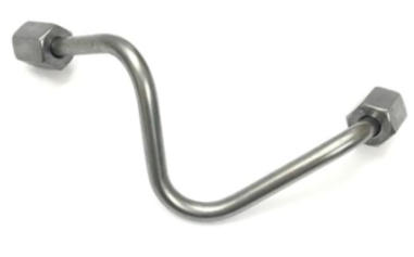 Pipe, nozzle holder combination