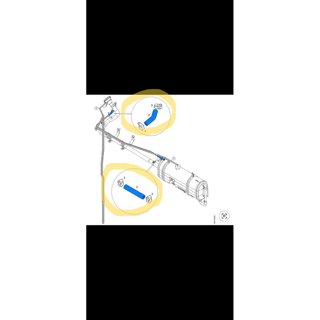 Kühlwasser Leitungen / Schläuche VANHOOL